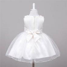 Baby Dresses Girls Sequin Flower Bowknot Birthday Wedding Party Tutu Dress Girl Vestido PY2 UBY
