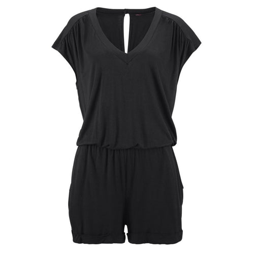 Cosy Sexy Women's V Neck Mini Playsuit Ladies Jumpsuit Party Shorts Beach Shorts Femme UBY