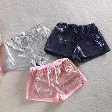 Toddler 2-6 Y Kids Girl Sequins Shorts Short Pants Tie Bow Elastic Waist Trousers PY1 UBY