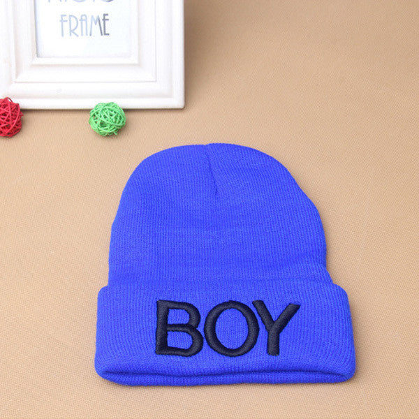 Toddler Baby Girl Boy Winter BOY Skull Hat Warm Beanie Caps Woolen Ski HatsUBY