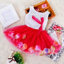 Toddler Baby Kid Girls Princess Party Tutu Lace Bow Flower Dresses Clothes WholeUBY