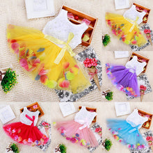 Toddler Baby Kid Girls Princess Party Tutu Lace Bow Flower Dresses Clothes WholeUBY
