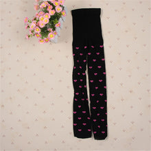 Toddler Kids Girl Love Heart Trousers Pantyhose Stocking Tights Full Foot Stocking 2-7 Years UBY