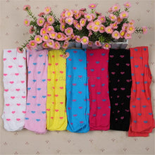 Toddler Kids Girl Love Heart Trousers Pantyhose Stocking Tights Full Foot Stocking 2-7 Years UBY