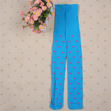 Toddler Kids Girl Love Heart Trousers Pantyhose Stocking Tights Full Foot Stocking 2-7 Years UBY