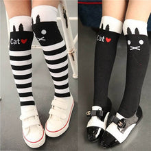 Toddlers Kids Girls Knee High Socks School Cotton Tights Striped Stockings for Girls 1-8YUBY