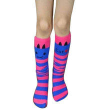 Toddlers Kids Girls Knee High Socks School Cotton Tights Striped Stockings for Girls 1-8Years UBY