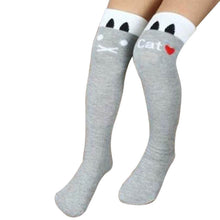 Toddlers Kids Girls Knee High Socks School Cotton Tights Striped Stockings for Girls 1-8Years UBY