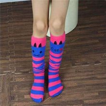 Toddlers Kids Girls Knee High Socks School Cotton Tights Striped Stockings for Girls 1-8Years UBY