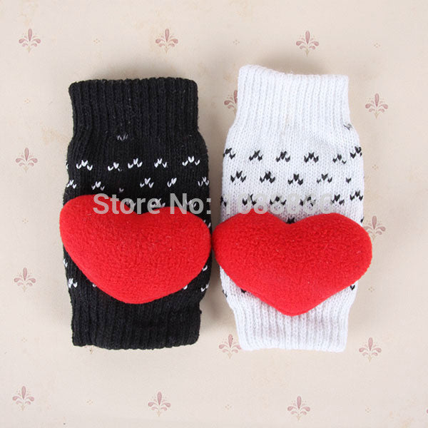 Trendy Women Lady Winter Knitted Gloves Warmer Fingerless Mittens MulticolorFreeUBY