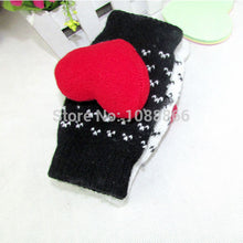 Trendy Women Lady Winter Knitted Gloves Warmer Fingerless Mittens MulticolorFreeUBY