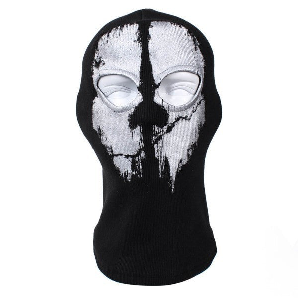 Unisex Black Cosplay Party Skull Ghost Mask Skateboard Motorcycle Bike Hood Halloween Balaclava Face Mask LZH7 UBY