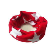 Vogue Kids Child Boy Girl Winter Warm Stars Print Snood Scarves Shawl Neckerchief 2-7Year HotUBY