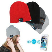 Warm Soft Smart Headset Bluetooth Wireless Beanies Hats  Gloves Set for Women Men Unisex Caps Headphone Speaker UBY