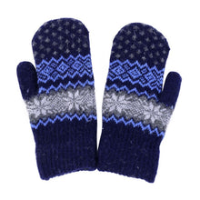 Winter Fashion Women men Rabbit Fur Wool Warm Gloves Full Finger Thick Mittens UBY