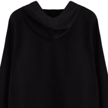 Women Hoodies Sweatshirts Hand Print Long Sleeve Casual All-match Solid Leisure Hooded Hoodie Loose Tops Plus Size UBY