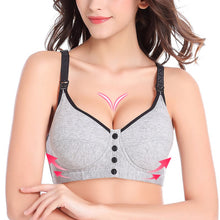 Women Maternity Nursing Cotton Bra Mom Pregnant Clothes Wire Free Underwear Clothes Breatfeeding Bras UBY