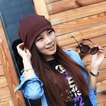 Women Men Hip-hop Winter Warm Ski Cap Hat Baggy Cotton Plain Beanie Slouch UBY