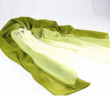 Women Pashmina Georgett Chiffon Wraps Shawl Scarves Beach Block Color Scarf NewUBY