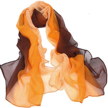 Women Pashmina Georgett Chiffon Wraps Shawl Scarves Beach Block Color Scarf NewUBY