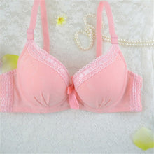 Women Push Up Bra Set Girl Lace Decor Underwear Set Underwire Brassiere Outfit UBY