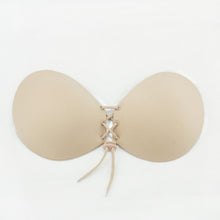 Women Self Adhesive Strapless Bandage Stick Gel Silicone Push Up Invisible Bra 2 Colors UBY