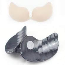 Women Sexy Backless Invisible Silicone Bras Self Adhesive Push Up Bust Stick On Strapless Brassire UBY