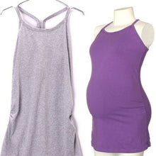 Women Strappy Vest Tank Tops Camisole Maternity Pregnant Casual Yoga T-shirt UBY