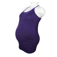 Women Strappy Vest Tank Tops Camisole Maternity Pregnant Casual Yoga T-shirt UBY
