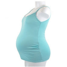 Women Strappy Vest Tank Tops Camisole Maternity Pregnant Casual Yoga T-shirt UBY