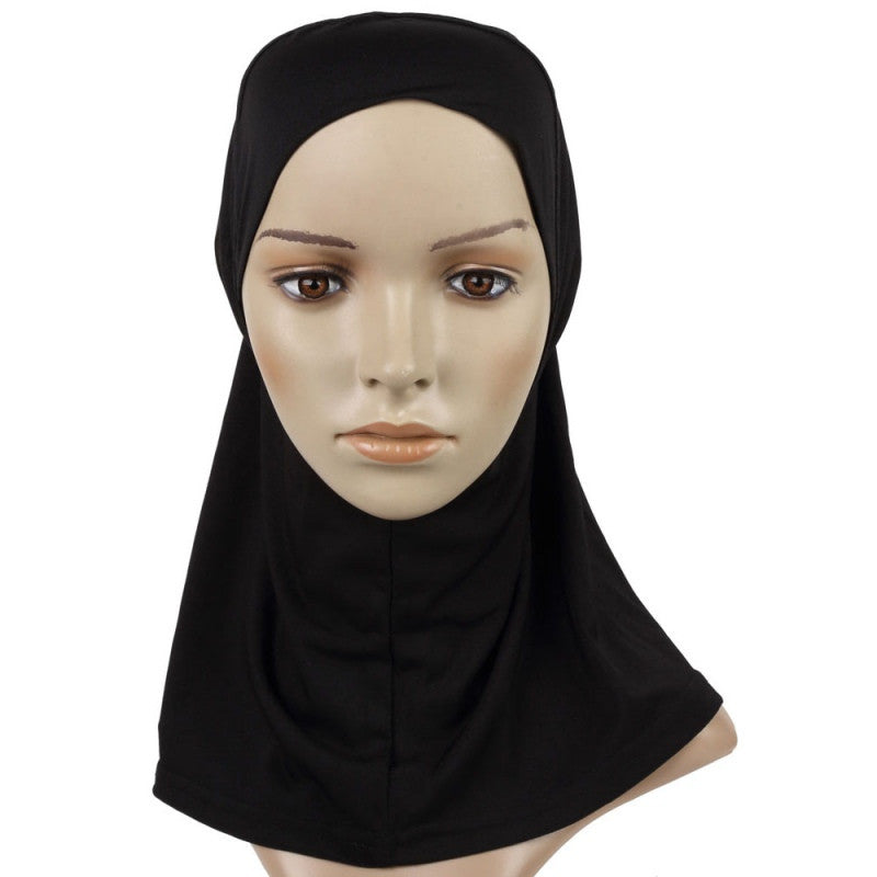 Women Under Scarf Hat Cap Bone Bonnet Islamic Hijab Head Wear Band Neck Chest Cover 20 ColorsLisa's Store UBY
