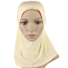 Women Under Scarf Hat Cap Bone Bonnet Islamic Hijab Head Wear Band Neck Chest Cover 20 ColorsLisa's Store UBY